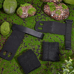 1 комплект фибровых рукояток для тяжелой атлетики&nbsp;AJEW-GF0005-51