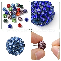 30 шт. Проложить бусины для дискотечного шара&nbsp;RB-YW0001-14I