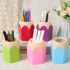 5шт. 5-х цветный пластиковый держатель для ручек&nbsp;FIND-GF0007-79