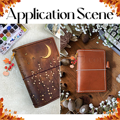 8 шт. подвесные украшения из сплава и акрила на День благодарения&nbsp;HJEW-SC0001-76B