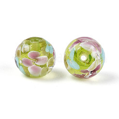 Бусы лэмпворк ручной работы&nbsp;LAMP-T007-04L