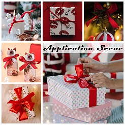 Матовая двойная атласная лента&nbsp;SRIB-A013-6mm-235