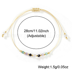 Созвездие натуральные драгоценные камни круглые бусины плетеные браслеты из бисера для женщин&nbsp;CV1926-1