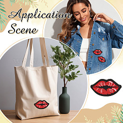 30шт аппликации для губ&nbsp;DIY-MA0006-82