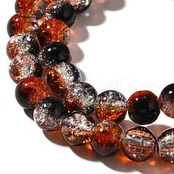 Стеклянные бусины кракле&nbsp;CCG-C002-8mm-02