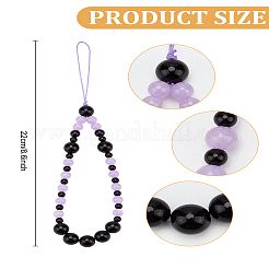 1 шт. пластиковые мобильные ремни&nbsp;HJEW-LP0002-36