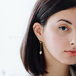 180 шт. 6-х стилевые латунные серьги с застежкой-молнией&nbsp;KK-PJ0001-19