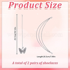 4 шт. железная цепь для ремня безопасности&nbsp;HJEW-DR00257