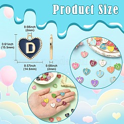 52 шт. Подвески из сплава с эмалью&nbsp;ENAM-CJ0007-07A