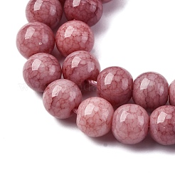 Нити из окрашенных стеклянных бусин с эффектом омбре&nbsp;GLAA-T031-01O