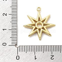 Латунные микропаве прозрачные подвески с фианитом&nbsp;KK-L228-13G