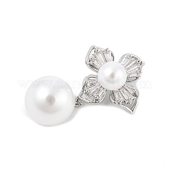 Латунные микро проложить кубического циркония подвески&nbsp;KK-P299-12P