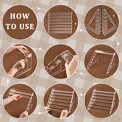 2 шт. 7-ярусная пластиковая модель игрушечного собранного органайзера-держателя&nbsp;ODIS-AR0001-13