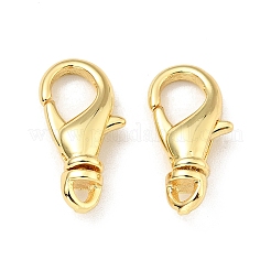 Латунь поворотные застежки когтя омара&nbsp;X-KK-G416-52G