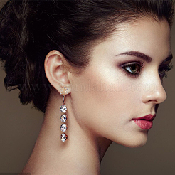 10 шт. фурнитура для сережек-гвоздиков в виде цветка из латуни&nbsp;KK-FH0006-77