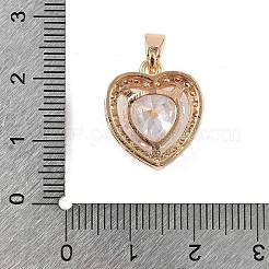 Латунные микро проложить кубического циркония подвески&nbsp;KK-E795-04KCG