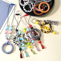 5шт кольцо пищевые экологически чистые силиконовые бусины&nbsp;JX893F