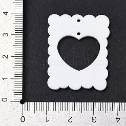 Непрозрачные акриловые подвески&nbsp;FIND-K017-12A