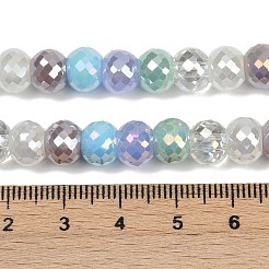 Стеклянные бусины с гальваническим покрытием &nbsp;EGLA-G039-01A-02