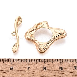 Латуни Переключить застежками&nbsp;KK-T073-43G