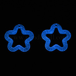 Прозрачные светящиеся акриловые подвески&nbsp;X-TACR-T007-12