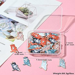 Подвески из сплава 40шт 4 цветов&nbsp;FIND-CJ0002-01