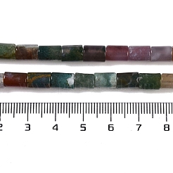 Природного индийского агата бисер нитей&nbsp;G-C128-A14-01