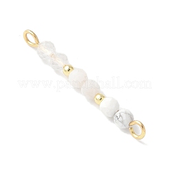 Круглые граненые подвески-фигурки из натурального кварцевого кристалла&nbsp;PALLOY-JF03530-05