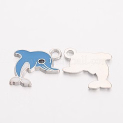 Подвески из эмали и сплава&nbsp;LS-EA2908Y-4