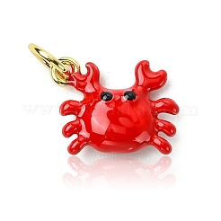 Латунь эмаль подвески&nbsp;KK-C143-54A-G