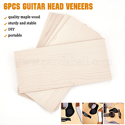 Электрическая басовая панель из неокрашенного дерева&nbsp;WOOD-WH0025-27