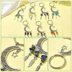 7 шт. двухцветный сплав&nbsp;KEYC-FS00045