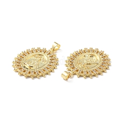 Стойки обшивки латунь микро проложить Циркон подвеску&nbsp;KK-F852-09G