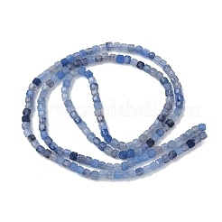 Нити из бусин авантюрина синего цвета&nbsp;G-P457-B01-10