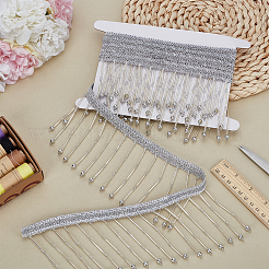 2м стеклянные бисерные ленты-кисточки&nbsp;OCOR-FG0002-80A