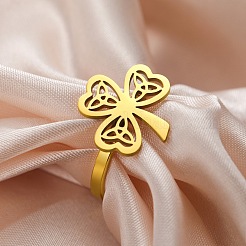 Кольца из нержавеющей стали 304&nbsp;RJEW-L129-04G