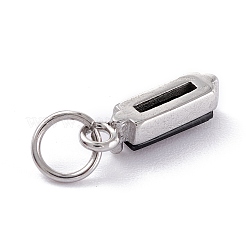 Подвески из нержавеющей стали 304 с кубическим цирконием&nbsp;X-STAS-E487-21P-05