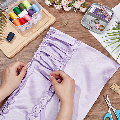 Замена молнии в женском свадебном платье&nbsp;DIY-WH0622-050C