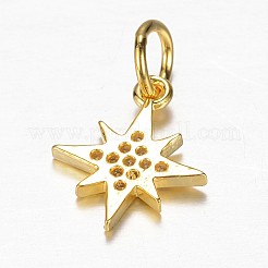 Латунные микро проложить кубического циркония подвески&nbsp;ZIRC-K045-07