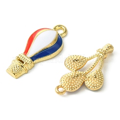 24шт 8 стиля подвески из сплава с эмалью&nbsp;ENAM-FS0001-74