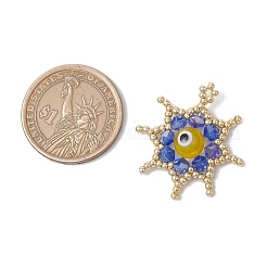 Подвески-звезды из стеклянных бусин&nbsp;PALLOY-MZ00624-05