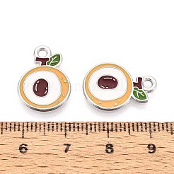 Эмалевые подвески из фруктового сплава&nbsp;PALLOY-S058-01P-15