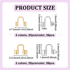 100 шт. 4 стиля 304 хирургическая нержавеющая сталь защитная проволока и протекторы&nbsp;STAS-UN0062-01