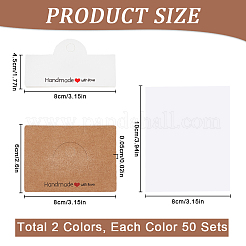 Прямоугольные бумажные складные заголовки&nbsp;CDIS-SP0001-03