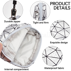 Квадратные сумки из искусственной кожи для хранения гигиенических салфеток на молнии&nbsp;ABAG-WH20009-10A