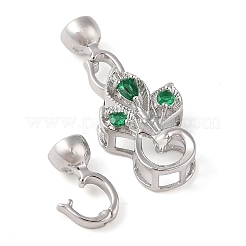 Покрытие стойки латунь стекло складные застежки&nbsp;KK-S384-18P