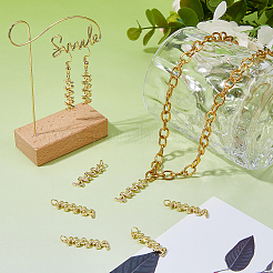 8 шт. латунные подвески с микропаве из кубического циркония на День матери&nbsp;KK-DC0004-95