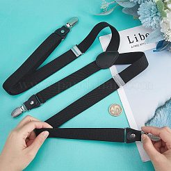 Эластичные мужские подтяжки из полиэстера&nbsp;AJEW-WH0258-293B