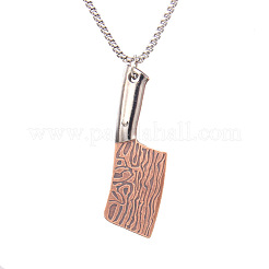 Мужские кулоны в форме кухонного ножа из нержавеющей стали 201&nbsp;FS-WG2BC60-01