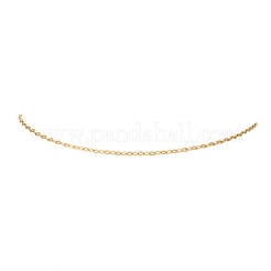 Цепочки из текстурированной проволоки толщиной 2.5 мм из нержавеющей стали 304&nbsp;NJEW-JN05491-01